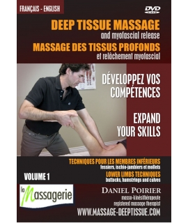 DVD Massage des tissus profonds & relâchement myofacial / Techniques pour les membres inférieurs
