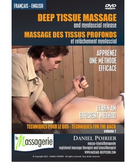DVD Massage des tissus profonds & relâchement myofacial / Techniques pour LE DOS