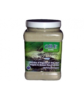 Seaweed and green tea powder 2 LITRES